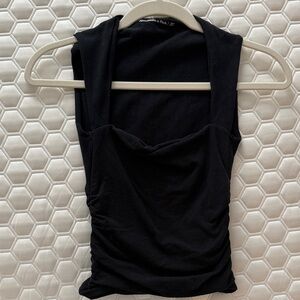 Abercrombie & Fitch Black Tank Top